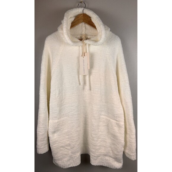 Sunday Citizen Blanket Hoodie White One Size NWT - Picture 3 of 10